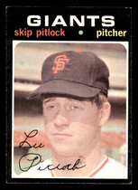 1971 Topps Base Set #19 Skip Pitlock