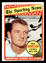 1969 Topps Base Set #417 Ken Harrelson