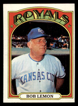 1972 Topps Base Set #449 Bob Lemon