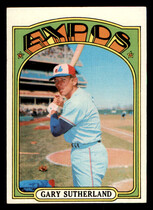 1972 Topps Base Set #211 Gary Sutherland