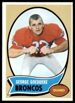 1970 Topps Base Set #257 George Goeddeke