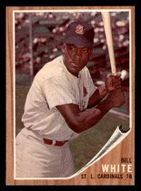 1962 Topps Base Set #14 Bill White