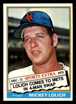 1976 Topps Traded #385T Mickey Lolich