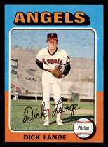 1975 Topps Base Set #114 Dick Lange