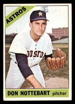 1966 Topps Base Set #21 Don Nottebart