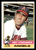 1976 Topps Base Set #129 Andy Etchebarren