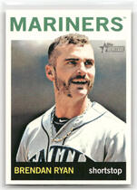 2013 Topps Heritage #405 Brendan Ryan