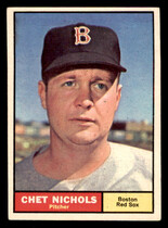 1961 Topps Base Set #301 Chet Nichols