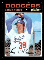 1971 Topps Base Set #34 Sandy Vance