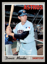 1970 Topps Base Set #155 Denis Menke