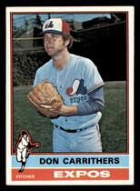 1976 Topps Base Set #312 Don Carrithers