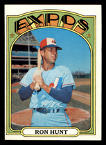 1972 Topps Base Set #110 Ron Hunt