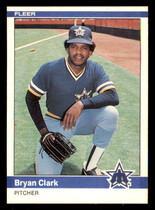 1984 Fleer Base Set #609 Bryan Clark