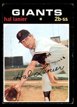 1971 Topps Base Set #181 Hal Lanier