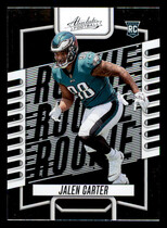 2023 Panini Absolute (Retail) #107 Jalen Carter