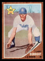 1962 Topps Base Set #348 Larry Burright