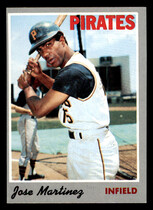 1970 Topps Base Set #8 Jose Martinez