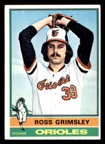 1976 Topps Base Set #257 Ross Grimsley