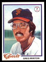 1978 Topps Base Set #312 Greg Minton