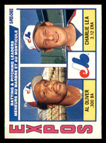 1984 O-Pee-Chee OPC Base Set #332 Expos Leaders