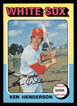 1975 Topps Base Set #59 Ken Henderson