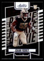 2023 Panini Absolute (Retail) #166 Isaiah Foskey