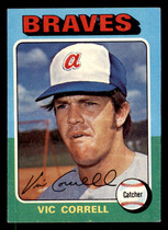 1975 Topps Base Set #177 Vic Correll