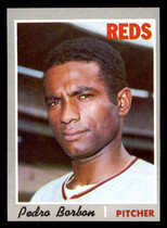 1970 Topps Base Set #358 Pedro Borbon