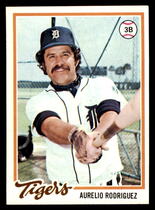 1978 Topps Base Set #342 Aurelio Rodriguez