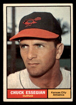 1961 Topps Base Set #384 Chuck Essegian