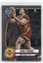 2024 Bowman Chrome University #9 Audi Crooks