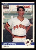 1984 Fleer Base Set #298 Dave Dravecky