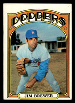 1972 Topps Base Set #151 Jim Brewer