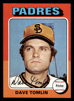 1975 Topps Base Set #578 Dave Tomlin