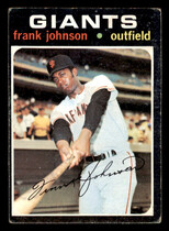 1971 Topps Base Set #128 Frank Johnson