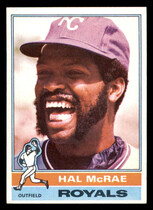 1976 Topps Base Set #72 Hal McRae