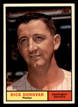 1961 Topps Base Set #414 Dick Donovan