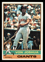 1976 Topps Base Set #82 Von Joshua