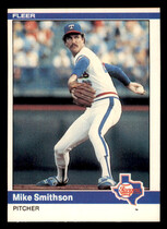 1984 Fleer Base Set #428 Mike Smithson