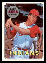 1969 Topps Base Set #414 Duke Sims