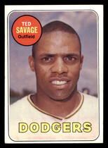 1969 Topps Base Set #471 Ted Savage