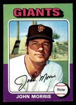 1975 Topps Base Set #577 John Morris