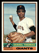 1976 Topps Base Set #493 Derrel Thomas