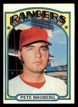 1972 Topps Base Set #64 Pete Broberg