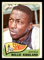 1965 Topps Base Set #148 Willie Kirkland