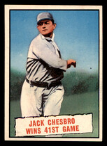 1961 Topps Base Set #407 Jack Chesbro