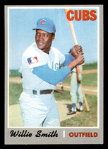 1970 Topps Base Set #318 Willie Smith