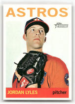 2013 Topps Heritage #297 Jordan Lyles
