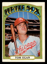 1972 Topps Base Set #207 Tom Egan