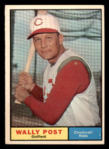 1961 Topps Base Set #378 Wally Post